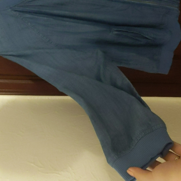 American Eagle Outfitters Light Blue Soft Denim Zip Jacket Size XL - Picture 5 of 9